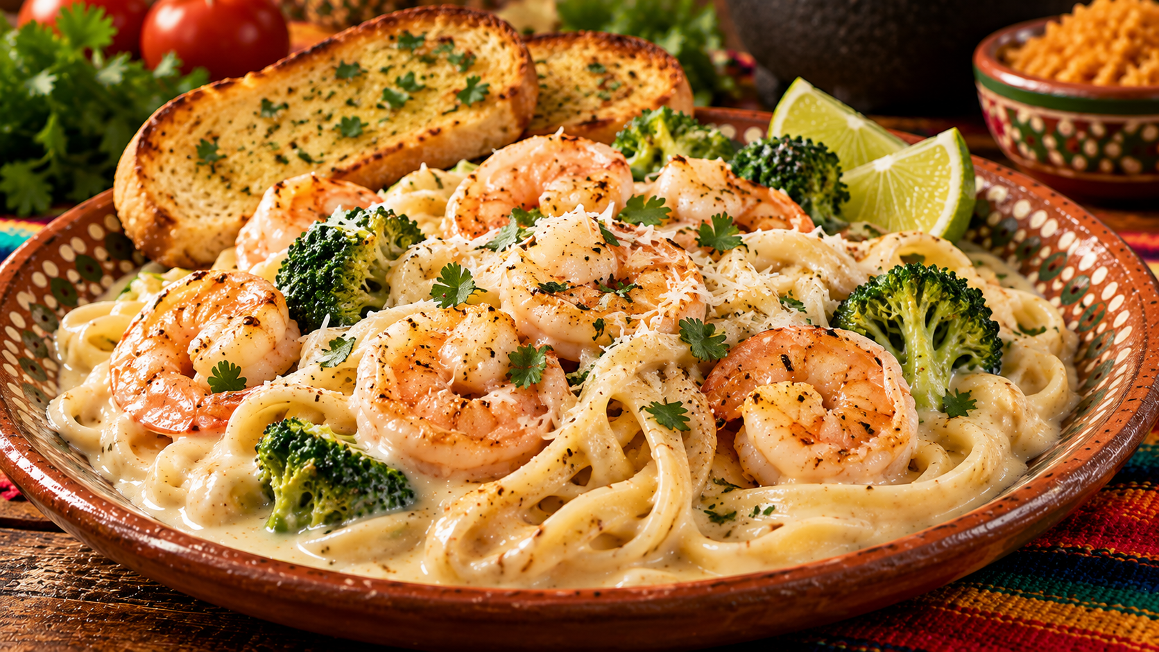 Shrimp Alfredo